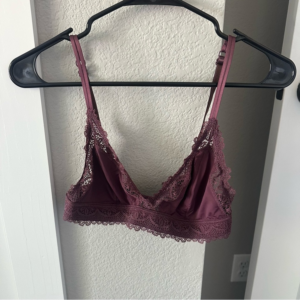 Auden Purple Lace Bralette
